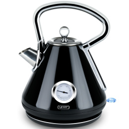 Wireless electric kettle Yoer Crystal EK02BK with thermometer