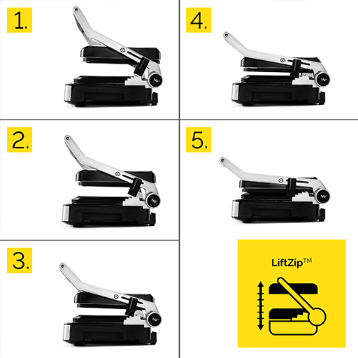 LiftZip Technology w grillu elektrycznym Yoer