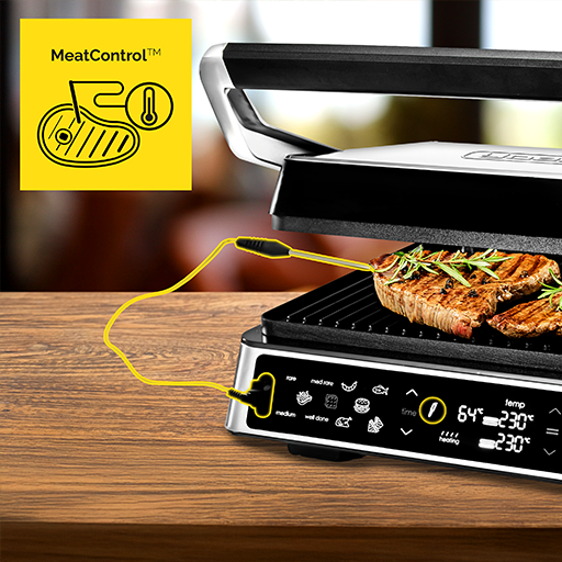 MeatControl Technology w grillu elektrycznym Yoer