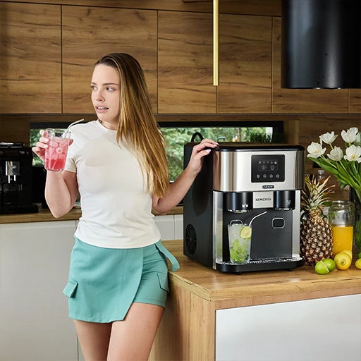 kostkarka do lodu yoer ice breaker czarna