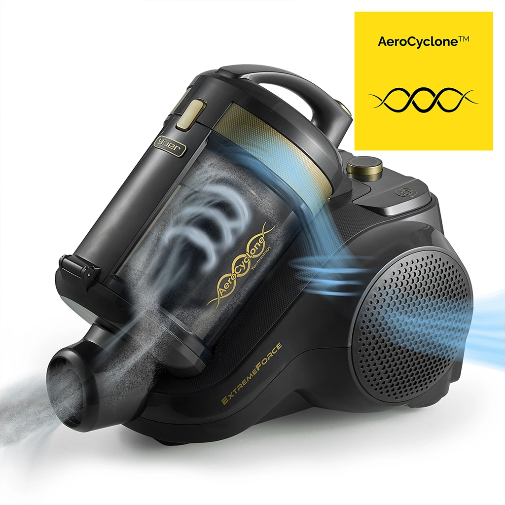 Technologia AeroCyclone w odkurzaczach Yoer