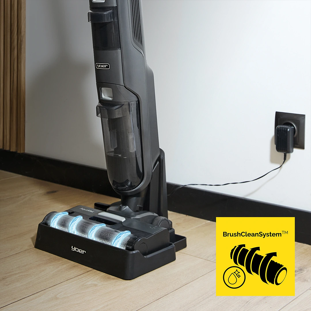Technologia BrushCleanSystem w odkurzaczach Yoer