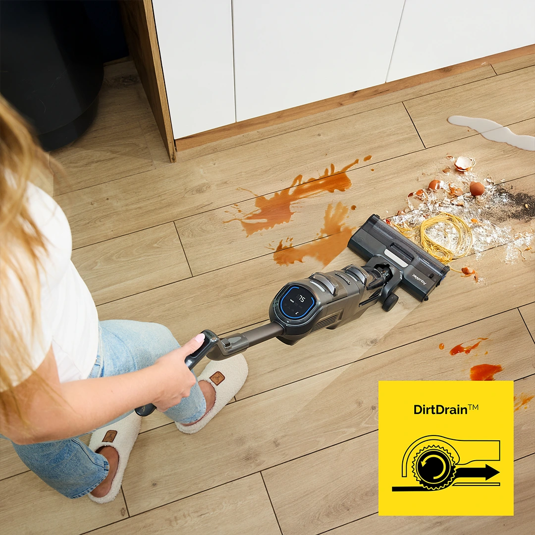 Technologia DirtDrain w odkurzaczach Yoer