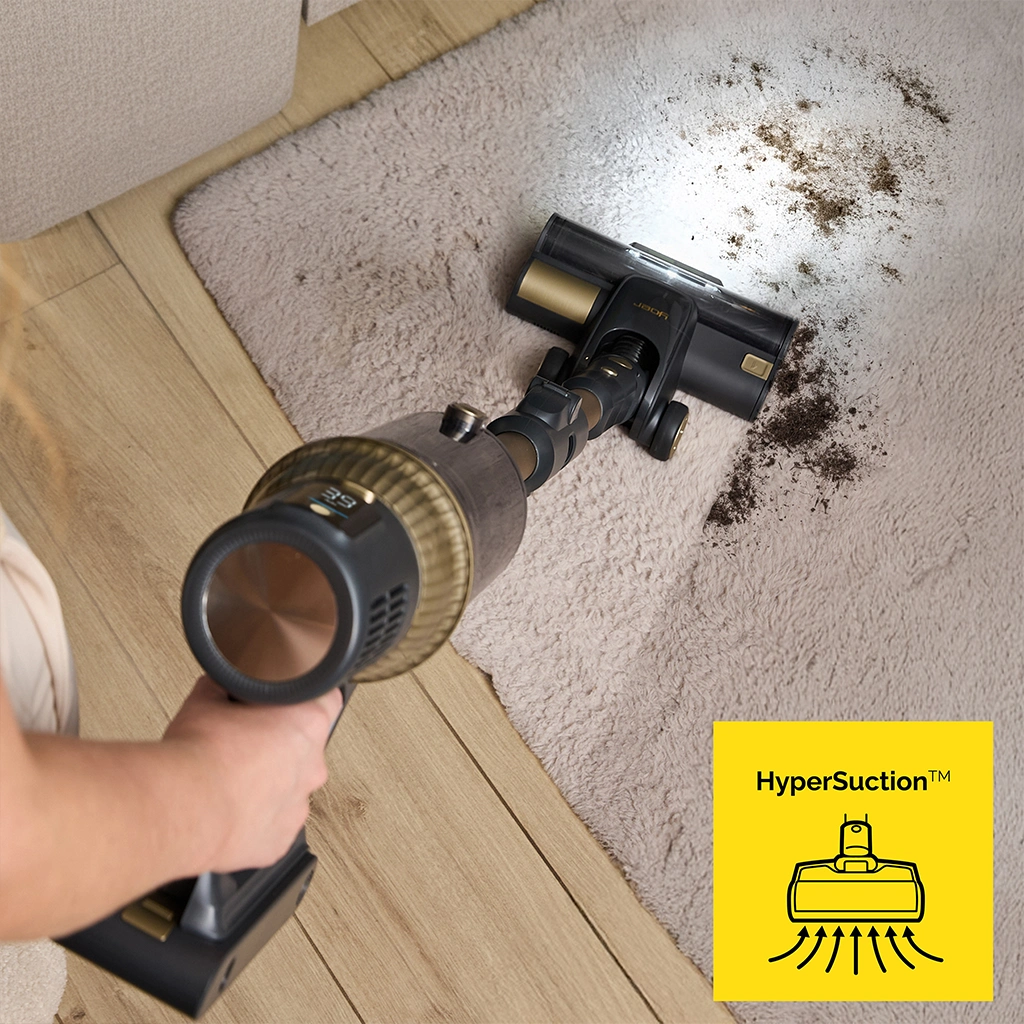 Technologia HyperSuction w odkurzaczach Yoer