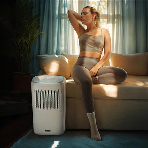 osuszacze powietrza yoer z filtrem hepa i lampą uv