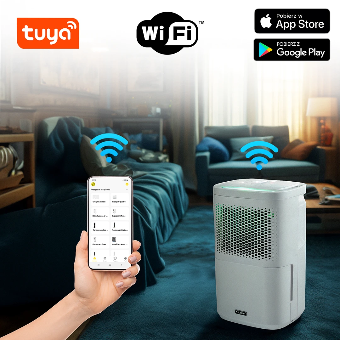 yoer osuszacze powietrza sterowanie aplikacją tuya