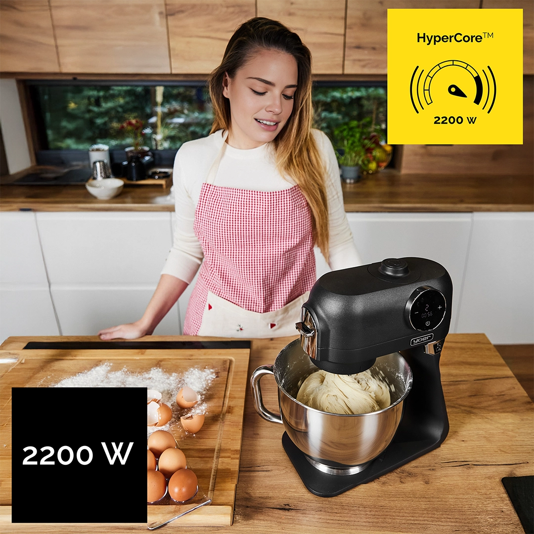 Technologia hyper core w robotach kuchennych Yoer