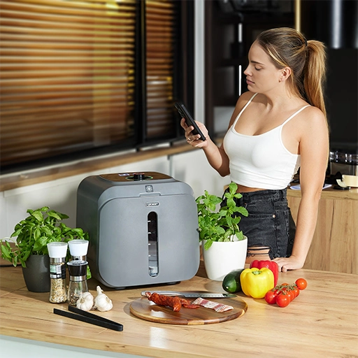 suszarka do żywności yoer sunbox sterowana aplikacją suszarka na podczerwień