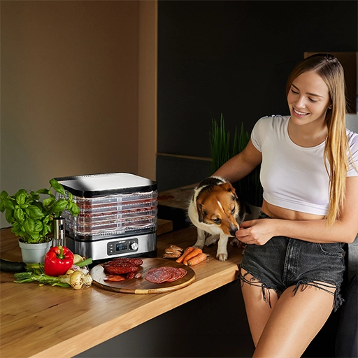 szuszarka do żywności yoer vitasave srebrna