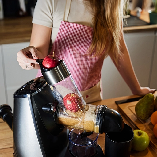 wyciskarka wolnoobrotowa yoer nutrimo ostrza ze stali nierdzewnej