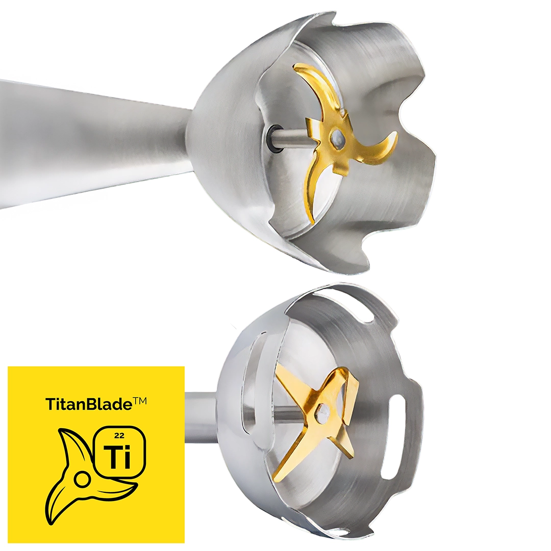 technologia titan-blade w blenderach recznych Yoer