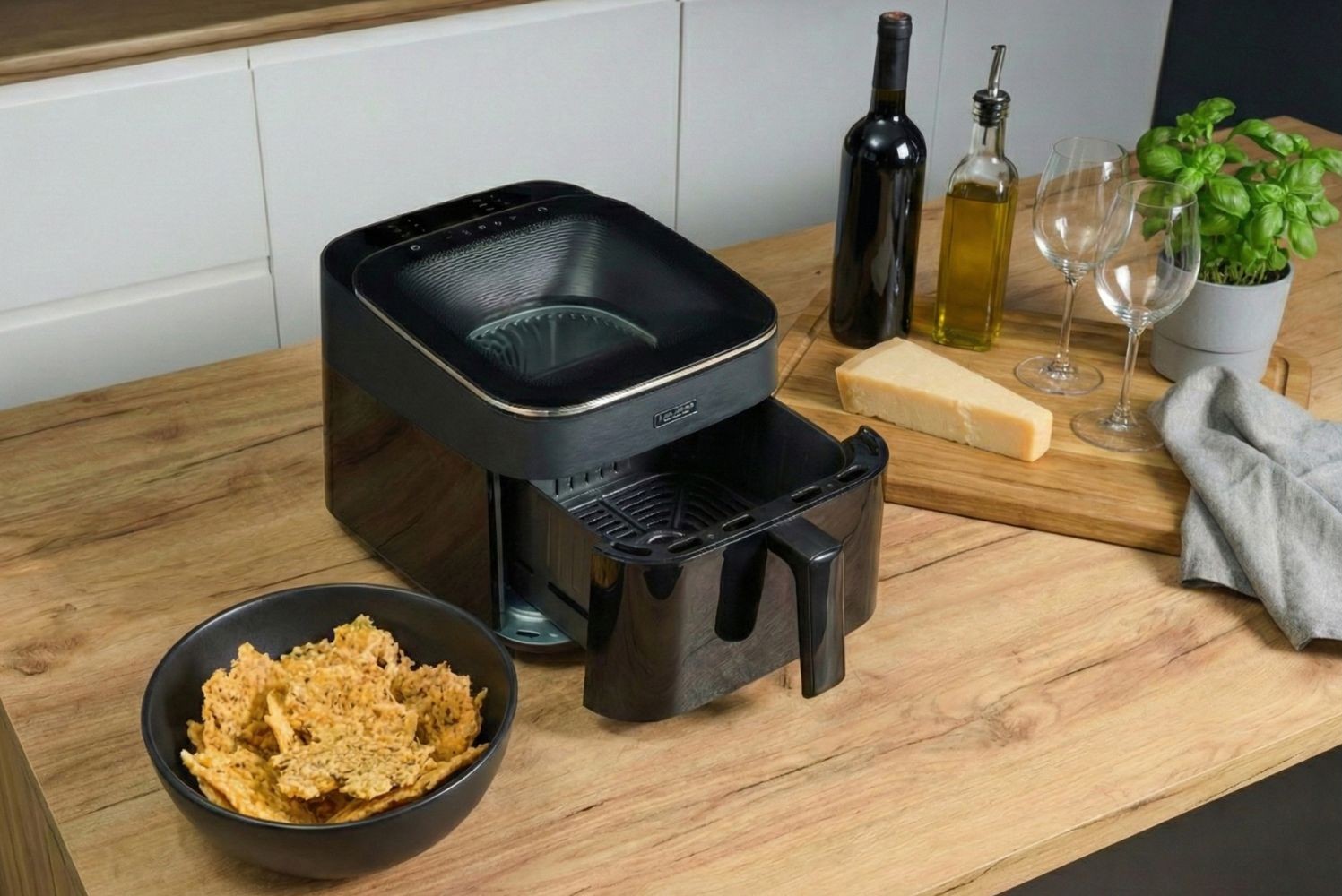  chipsy parmezanowe z air fryera