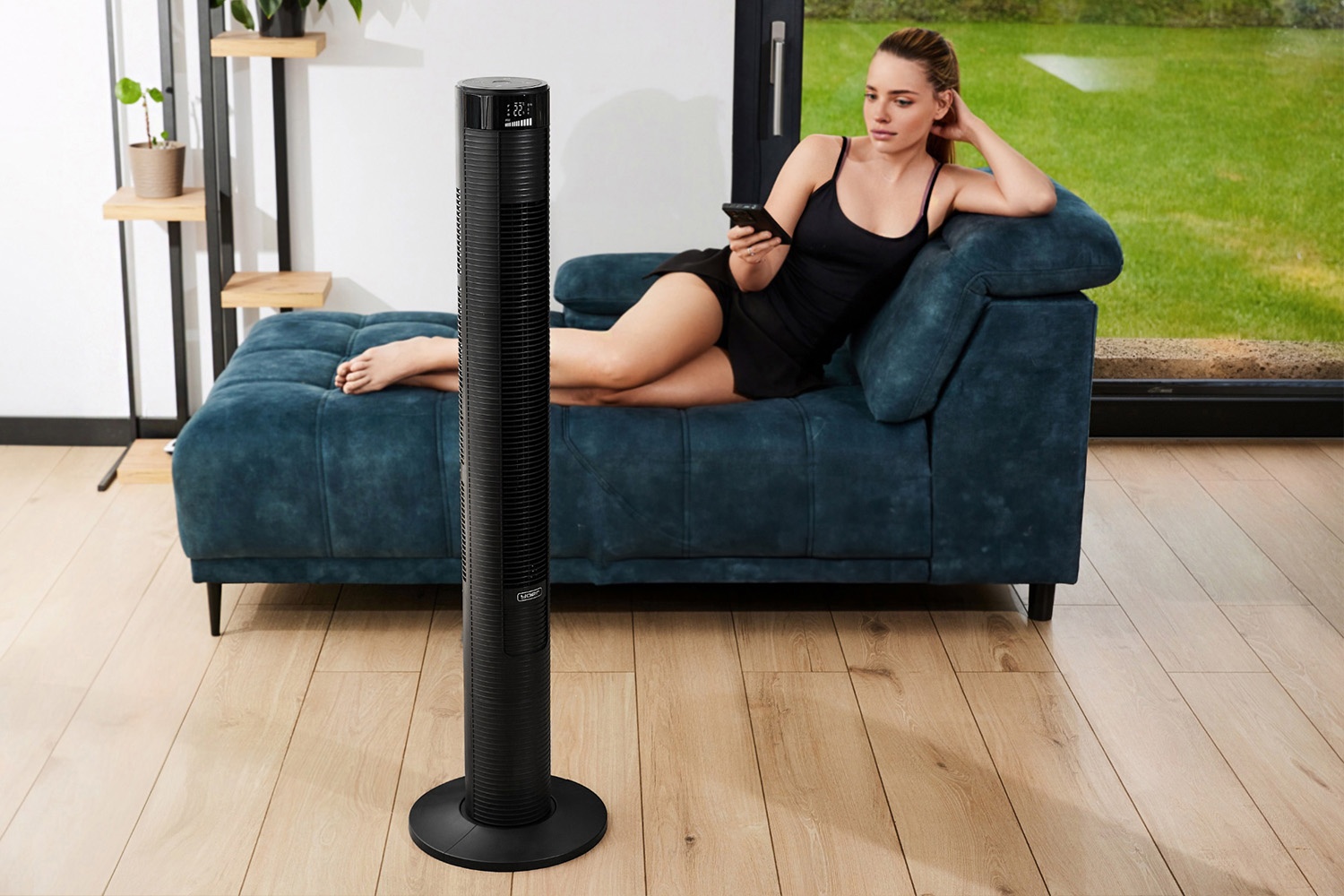 designerski wentylator kolumnowy Yoer Spiro
<p style=