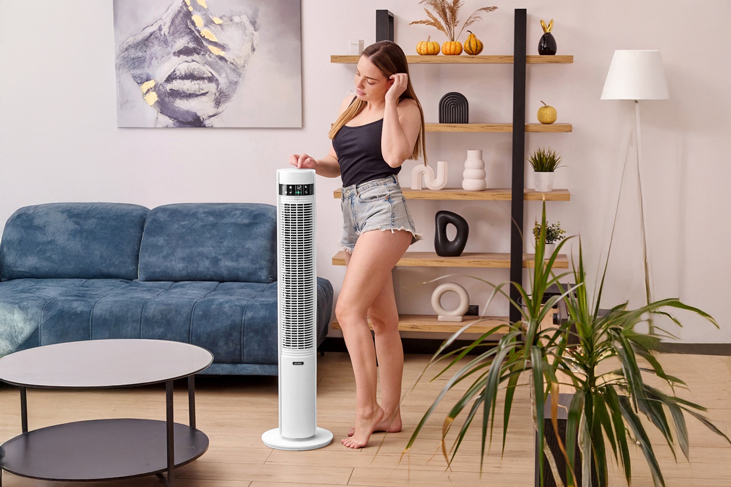 designerski wentylator kolumnowy Yoer
<p style=