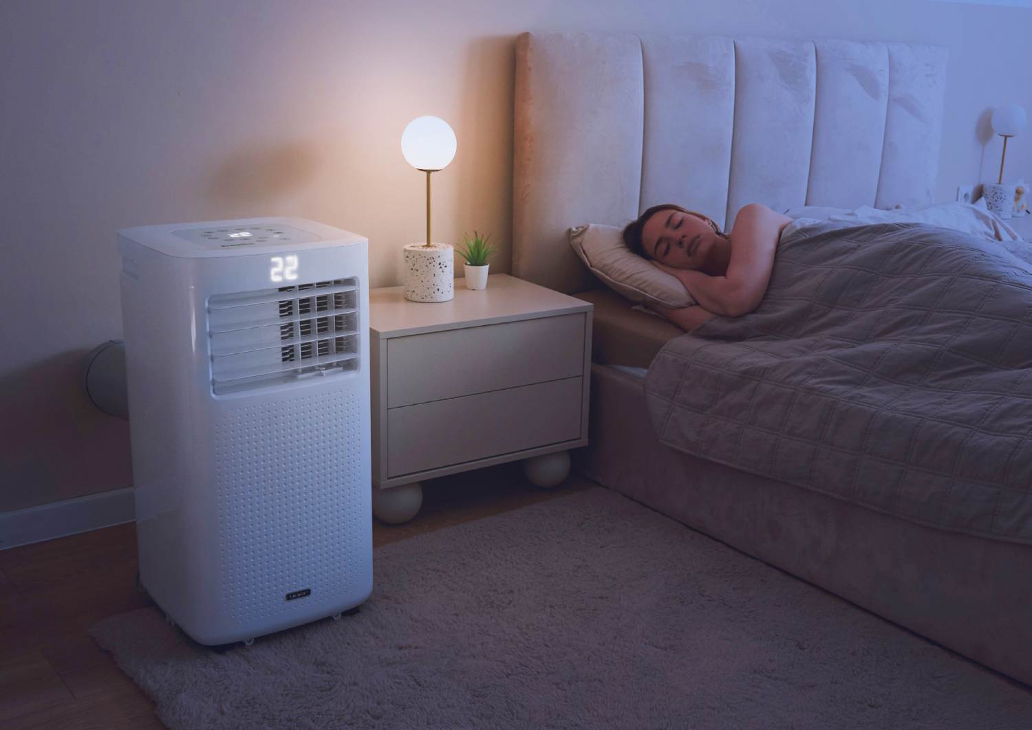 czy można spać przy klimatyzacji