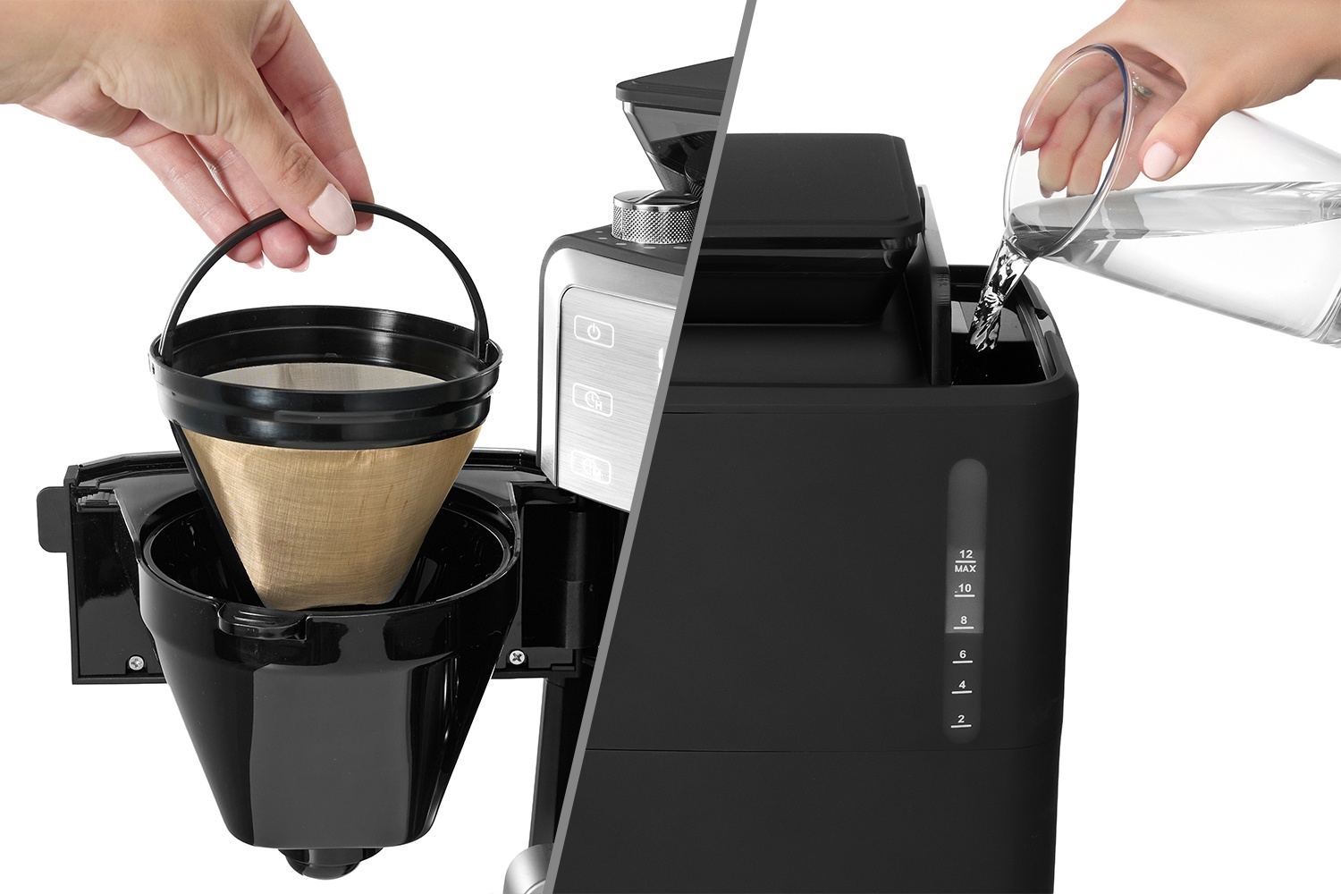 czarna-kawa-w-szklankach-kawa-zmielona-kawa-w-ziarnach-pobudzająca-czarna-kawa-parzona