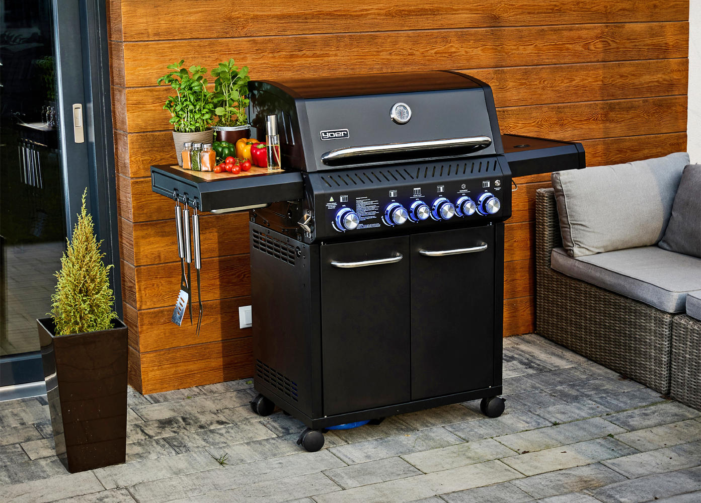 grillowanie na grillu gazowym