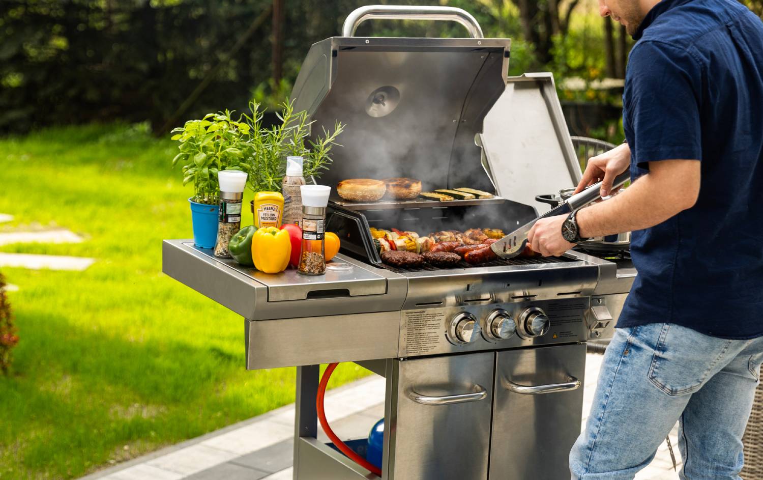 Grill gazowy przed pierwszym użyciem