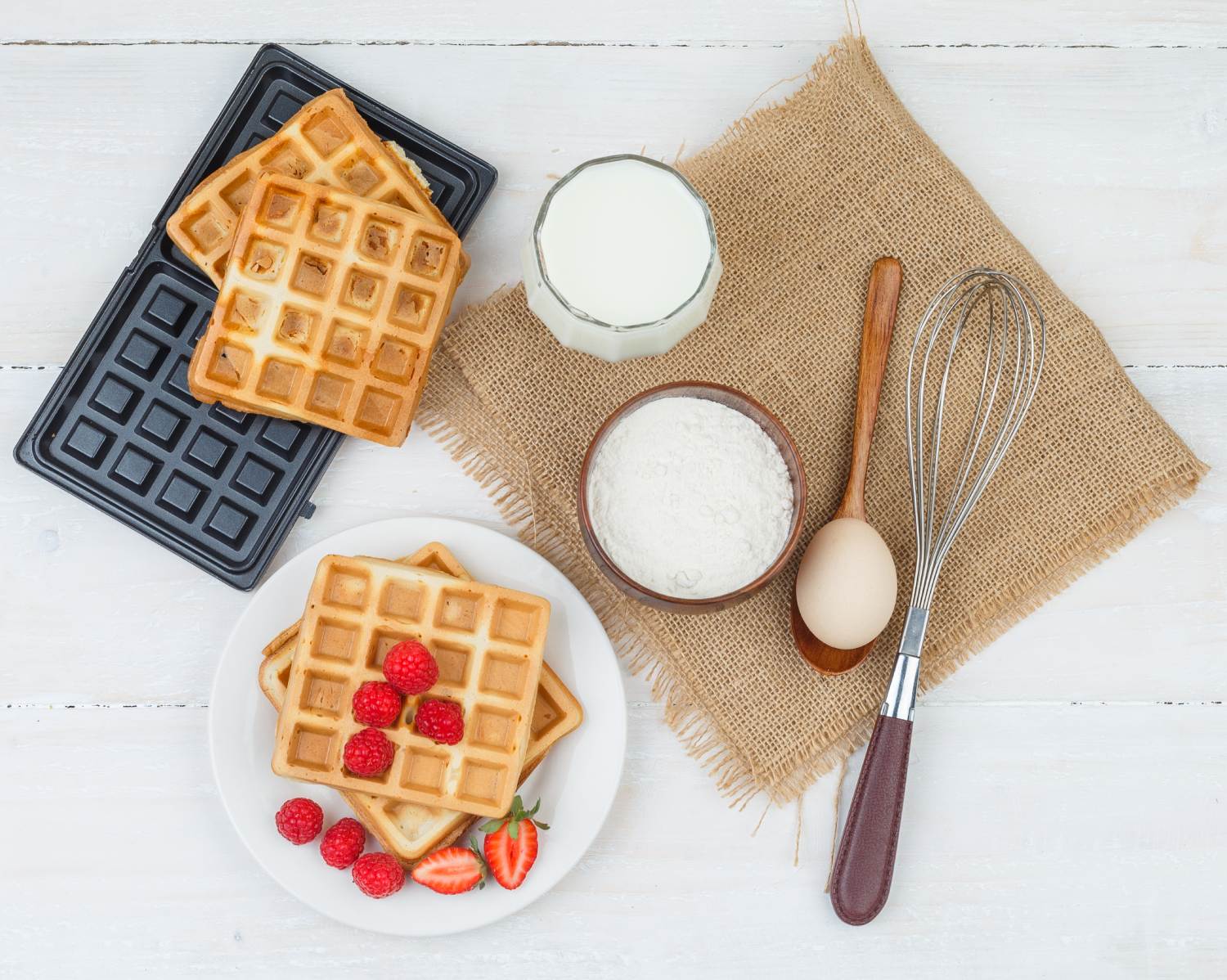 Gofry z piekarnika i frytkownicy beztłuszczowej
<p style=