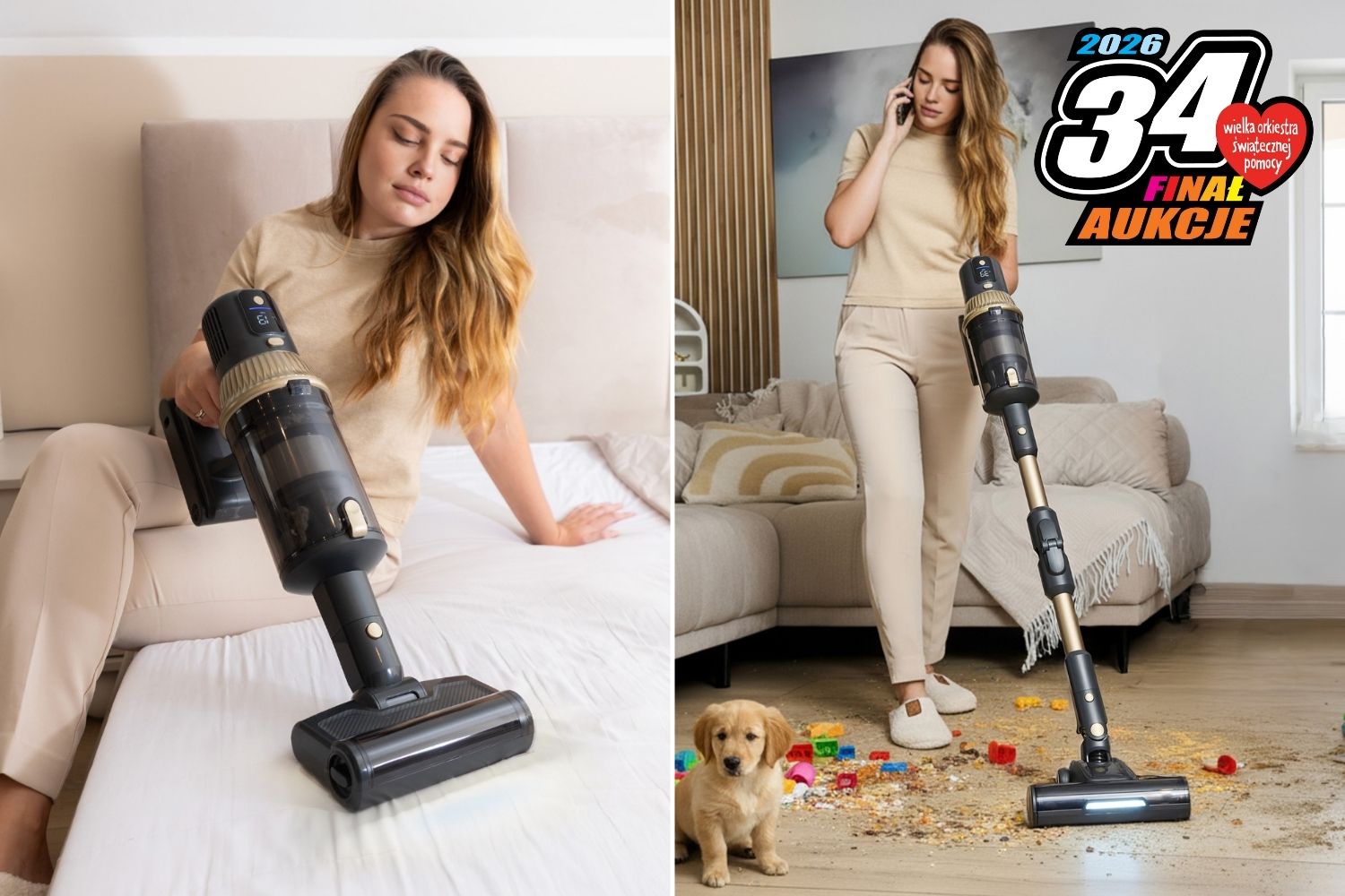  odkurzacz pionowy bezprzewodowy yoer aukcje wosp