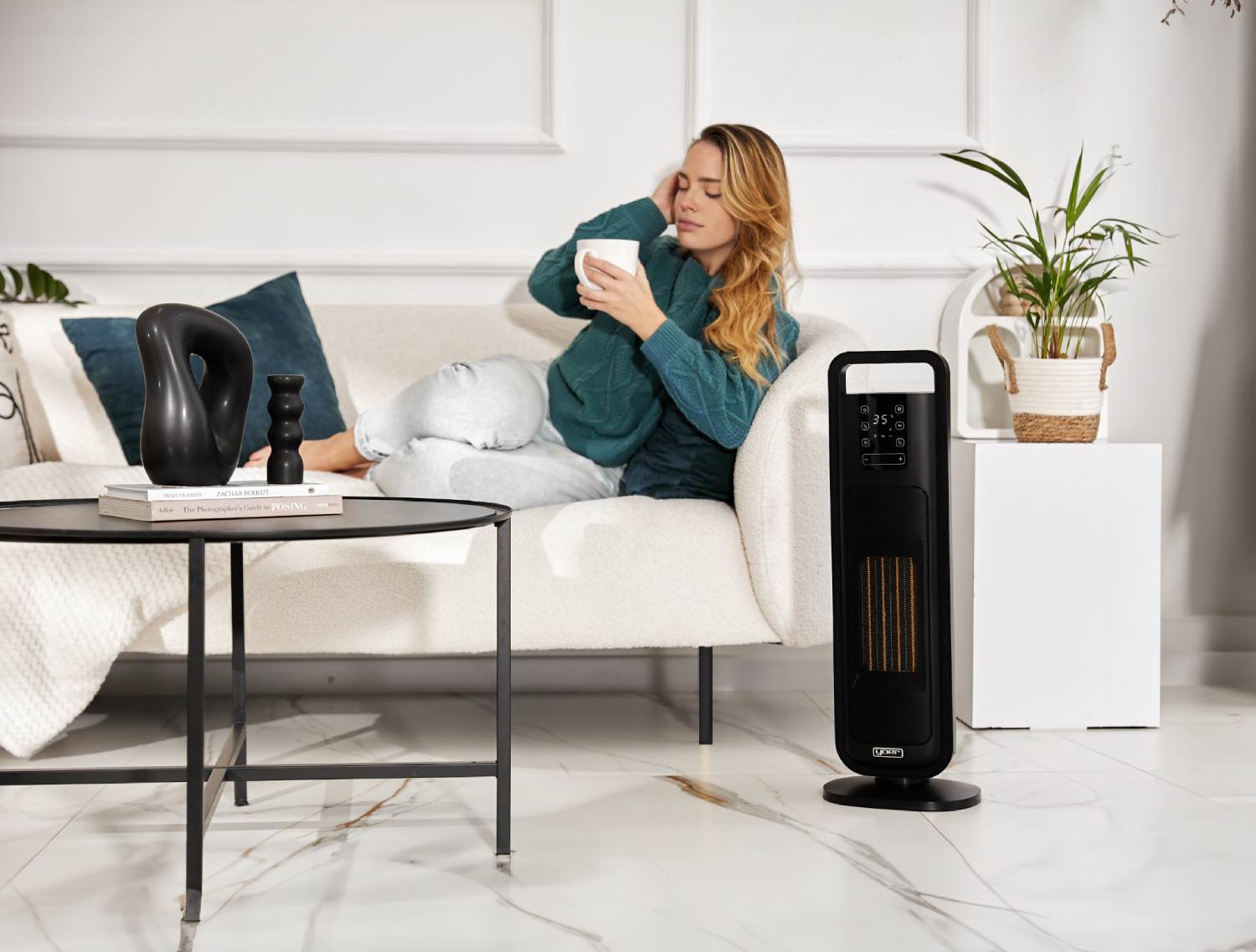 termowentylator Feno Yoer z grzałką ceramiczną