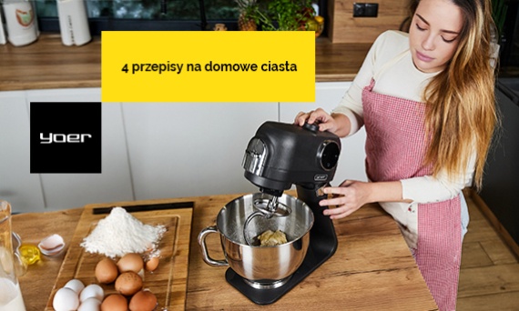 4 przepisy na domowe ciasta - Robot kuchenny