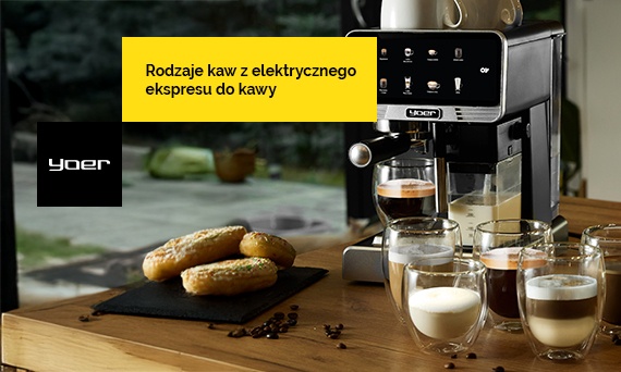 Rodzaje kaw z elektrycznego ekspresu do kawy – poznaj najpopularniejsze typy