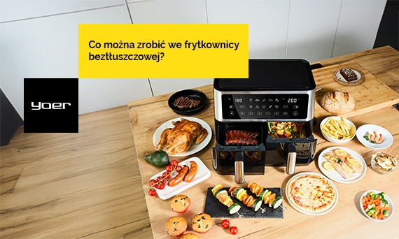 Dania z frytkownicy beztłuszczowej - co można zrobić w air fryer?