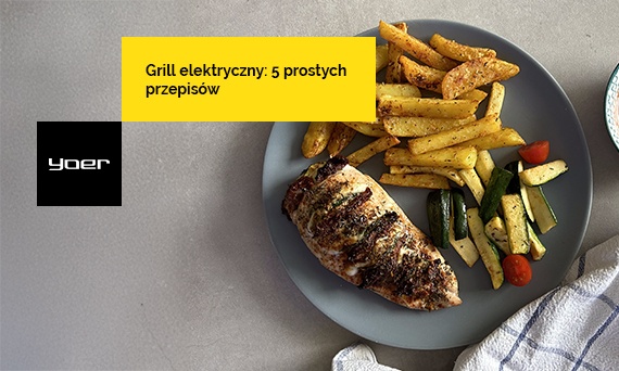 Grill elektryczny: 5 prostych przepisów na potrawy z grilla