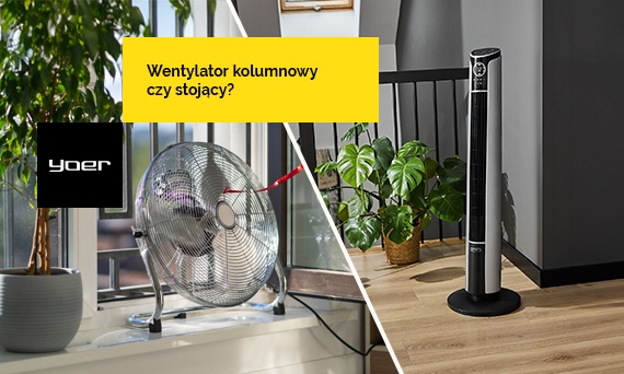 Wentylator kolumnowy czy stojący — czym się różnią? Co lepsze?