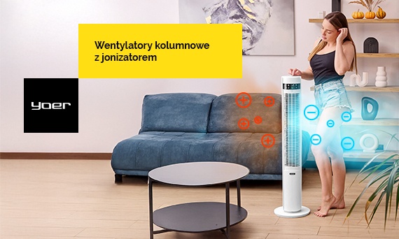 Wentylator kolumnowy z jonizatorem — jak działa? Dlaczego warto?
