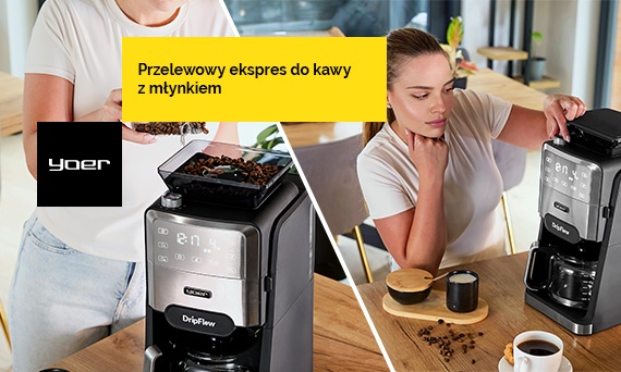 Przelewowy ekspres do kawy z młynkiem - dlaczego warto?