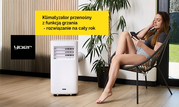Klimatyzator przenośny z funkcją grzania – praktyczne rozwiązanie na cały rok