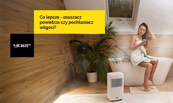 Osuszacz powietrza czy pochłaniacz wilgoci? Który wybrać? Czym się różnią?