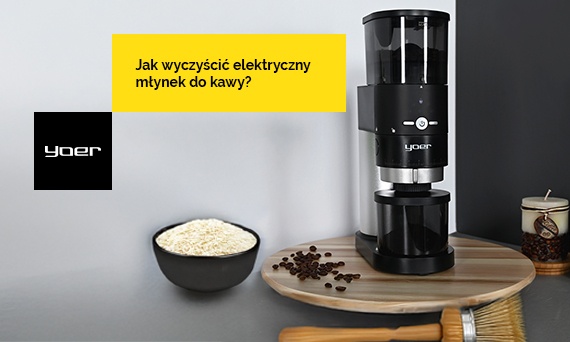 Jak wyczyścić elektryczny żarnowy młynek do kawy? Poradnik