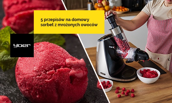 5 przepisów na domowy sorbet z mrożonych owoców