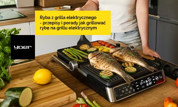 Ryba z grilla elektrycznego - przepisy i porady jak grillować rybę na grillu elektrycznym