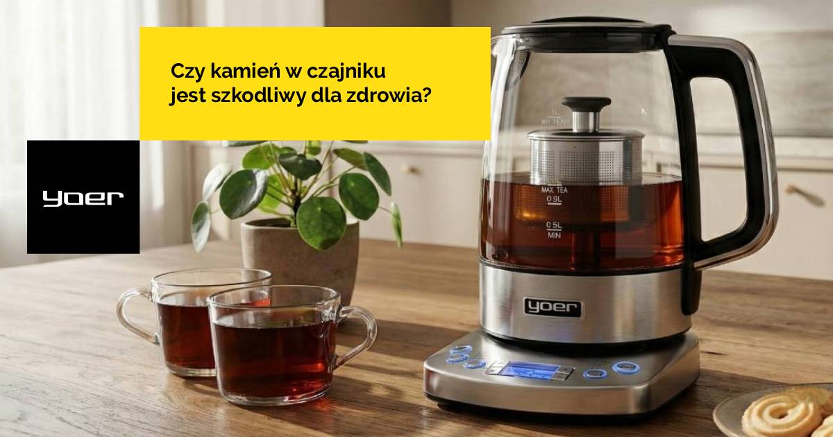 Czy kamień w czajniku jest szkodliwy?