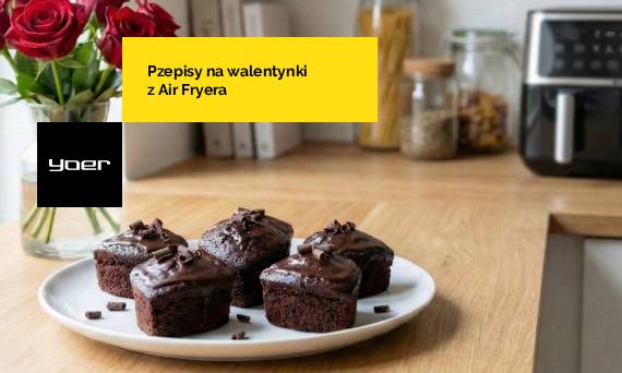 Przepisy na walentynki z Air Fryera 
