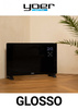 Elektryczny grzejnik konwektorowy Yoer Glosso CH02BK