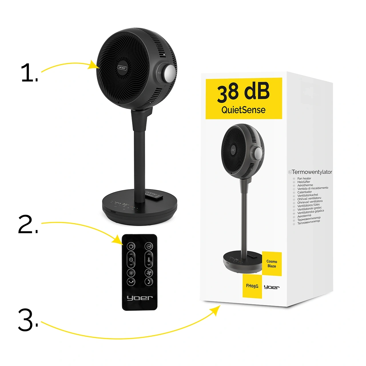 Wentylator CosmoBlaze FH05G