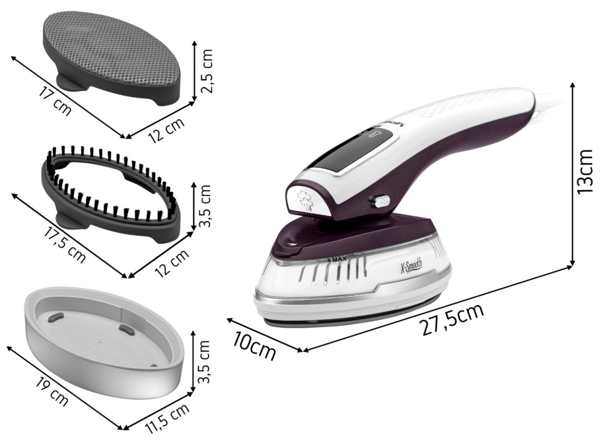 Parownica do ubrań Steamer Prasowacz ręczny Yoer X-Smooth HGS01WP