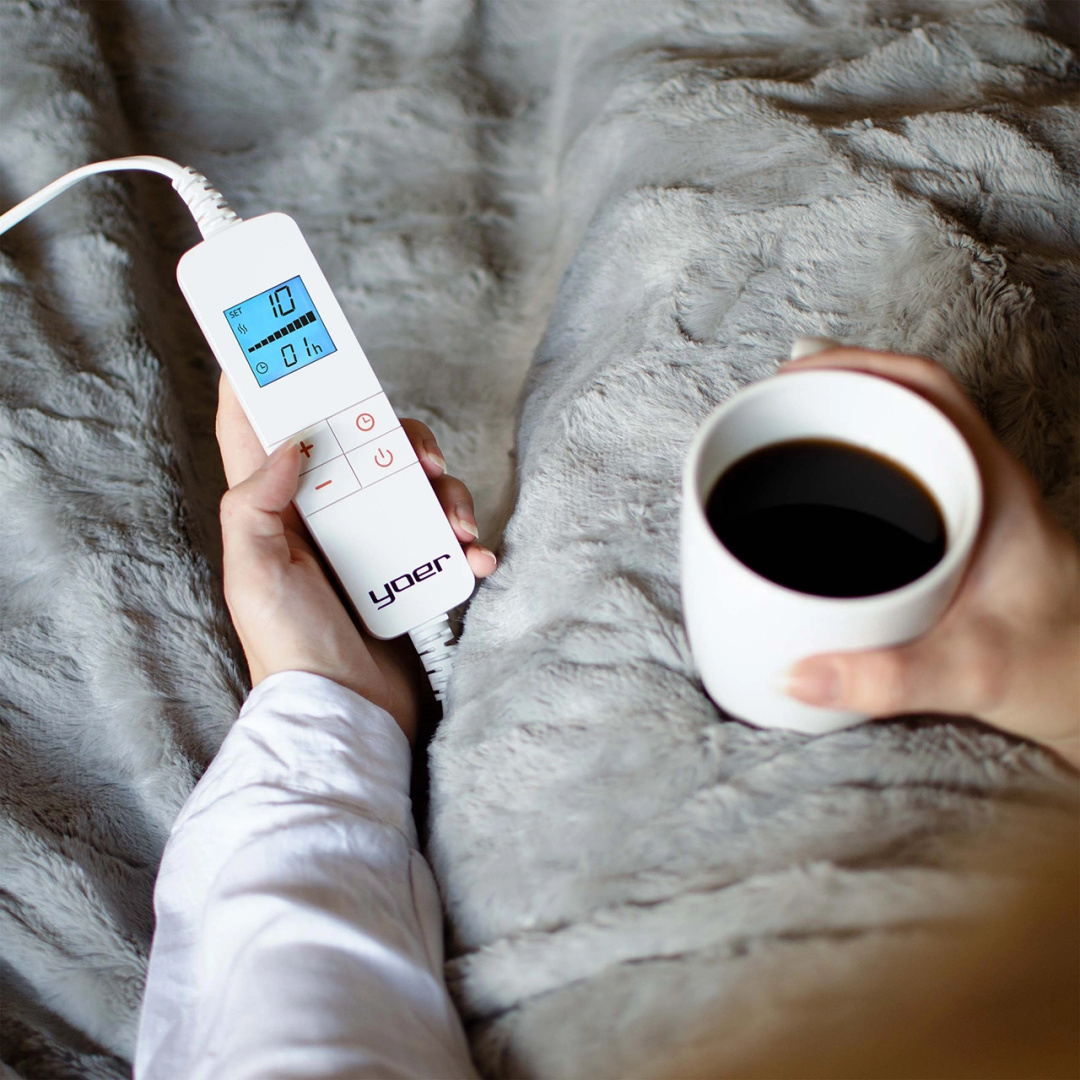 Koc elektryczny Yoer Bero EB02G 160x130 cm