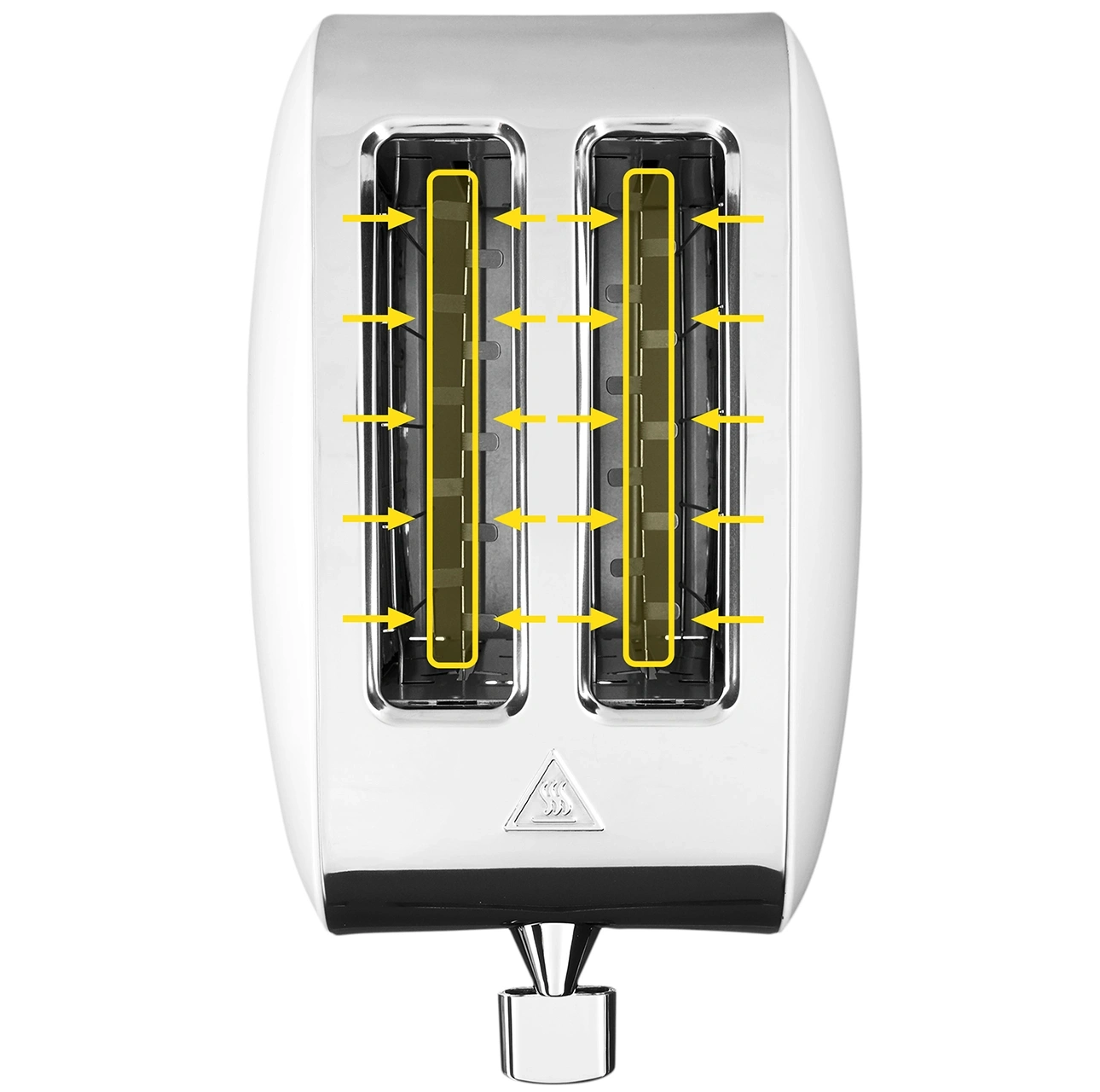 Toster Opiekacz Crystal Yoer T02W z rusztem na bułki