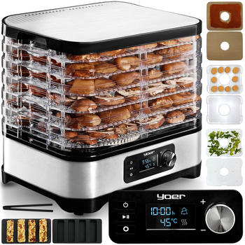 Suszarka do grzybów, owoców, warzyw Yoer VitaSave FD01S