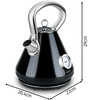 ZESTAW Czajnik elektryczny Yoer EK02BK + Toster Yoer T02BK seria Crystal