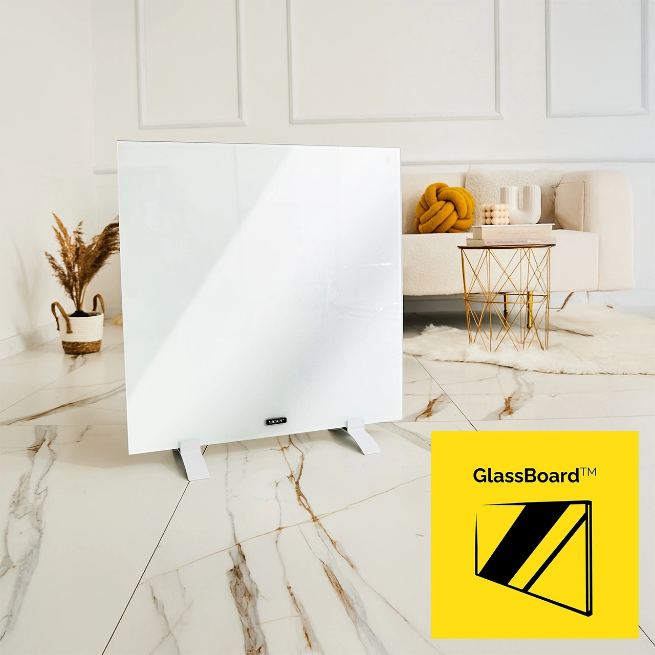 Elektryczny grzejnik na podczerwień Yoer Quadro IRH03W