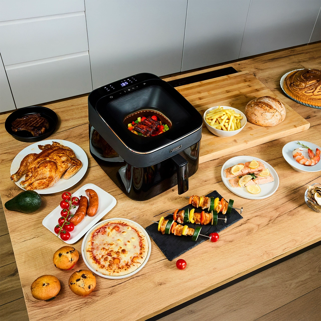 Air Fryer Frytkownica beztłuszczowa Yoer FryVision AF04BK
