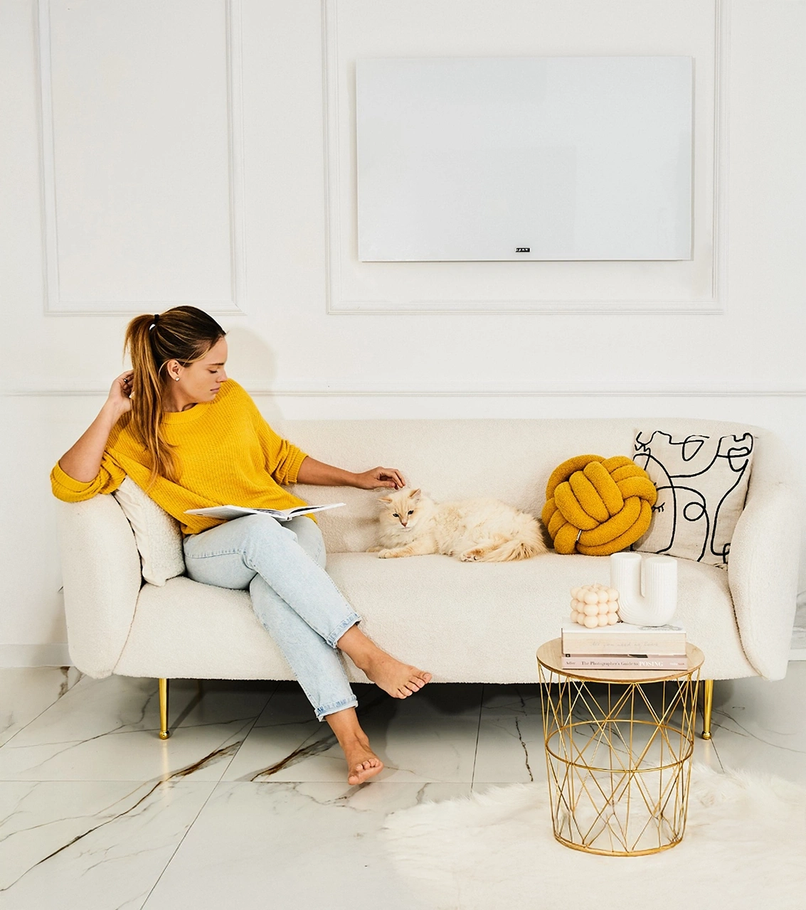 Elektryczny grzejnik na podczerwień Yoer Infrato IRH02W