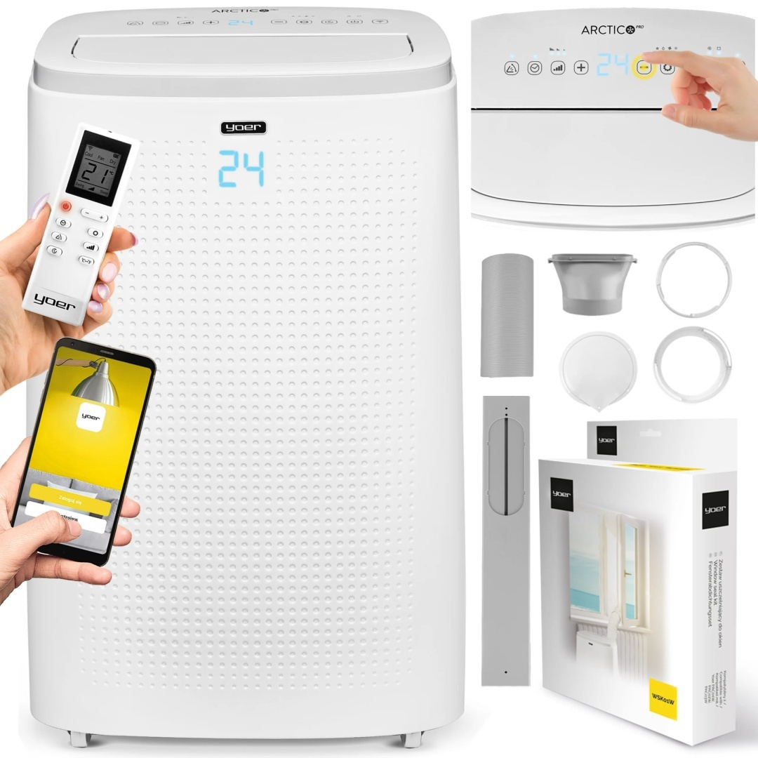 Przenośny Klimatyzator Yoer Arctico Pro PAC02W